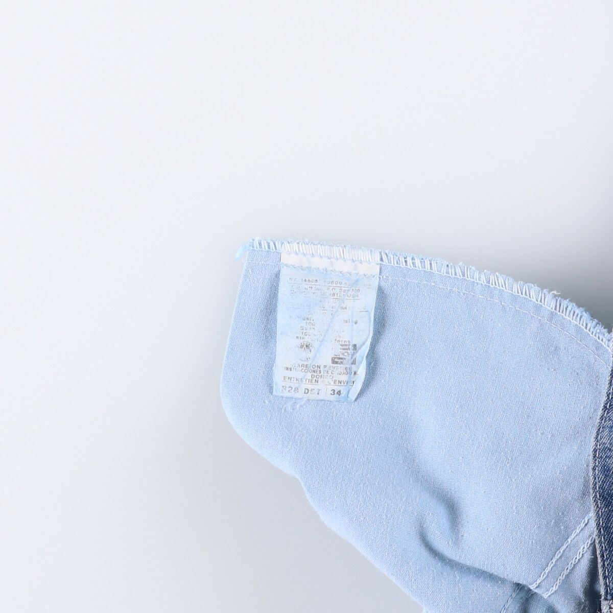 90s usa製 Carhartt デニムペインターショーツ 古着バギー w36 00's Carhartt デニム ペインターショーツ 