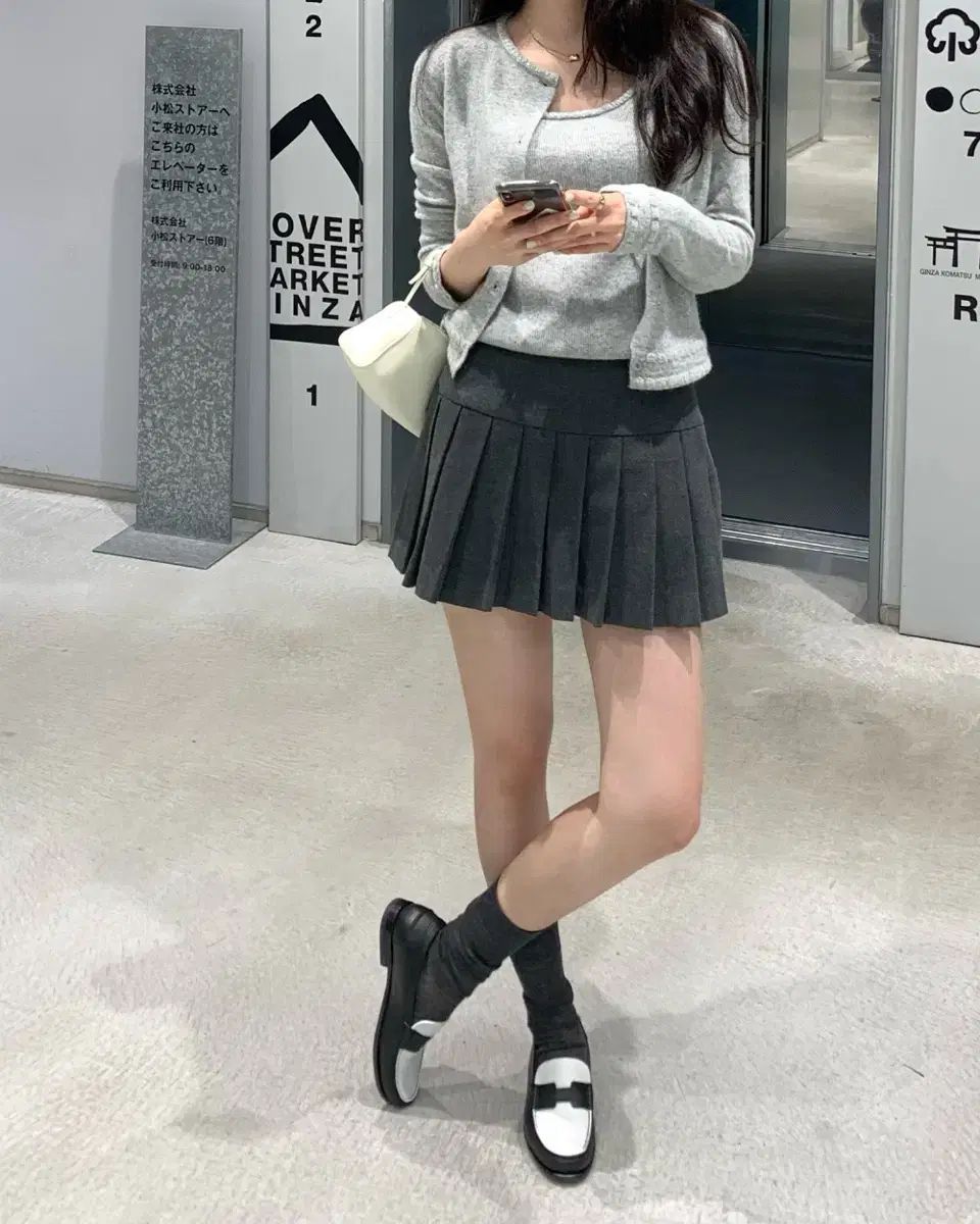 レプレーン ソフィー カーディガン セット グレー