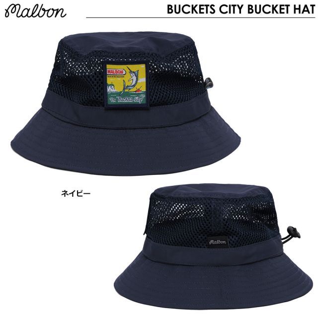 【MALBON GOLF】BIG SCRIPT BUCKET HAT 4カラー バケットハット MALBON GOLF】BIG SCRIPT BUCKET HAT 4カラー バケットハット