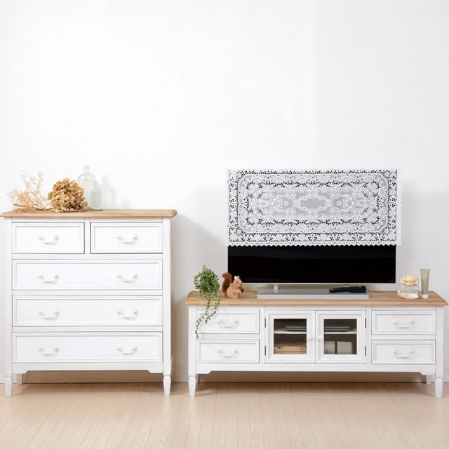 【新品】プロカントシリーズ　フレンチアンティーク調　テレビ台　アウトレット 新品】プロカントシリーズ フレンチアンティーク調 テレビ台