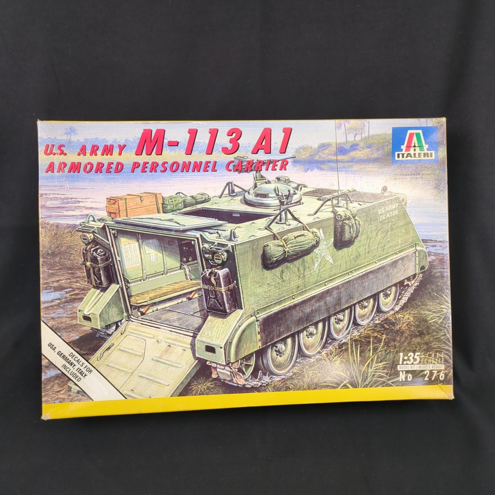 輸入キット 未開封品 イタレリ ITALERI 276 1|35 U.S.ARMY M‐113 A1 ARMORED CARRIER アメリカ陸軍兵員輸送車 M113 A.P.C.