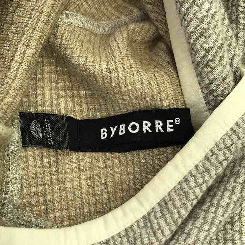 美品】 BYBORRE / バイボレ | ニットパーカー | グレー | メンズ