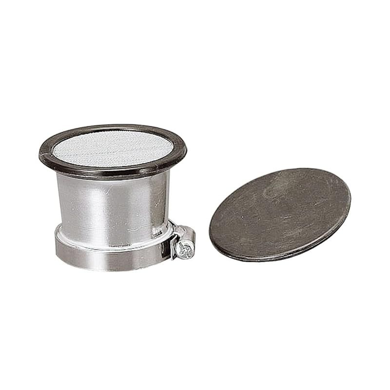 キジマ (kijima) バイク バイクパーツ エアーファンネル 汎用 内径49mm アルミ製シルバー仕上げ 102-4259 0
