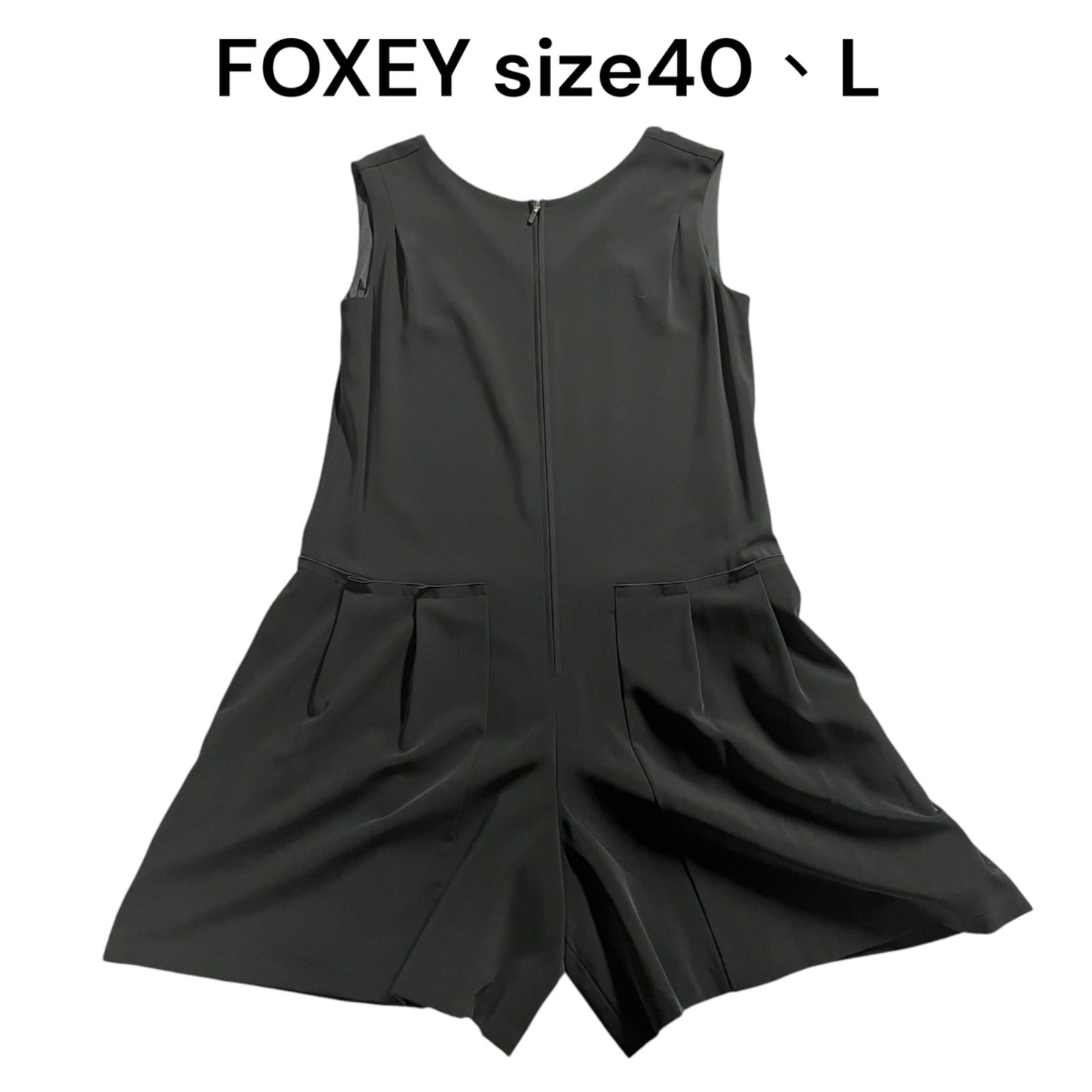 ☆フォクシーニューヨーク42158 VERONA SUITEオールインワン40☆ フォクシー オールインワン 40 ブラック ☆フォクシーニューヨーク