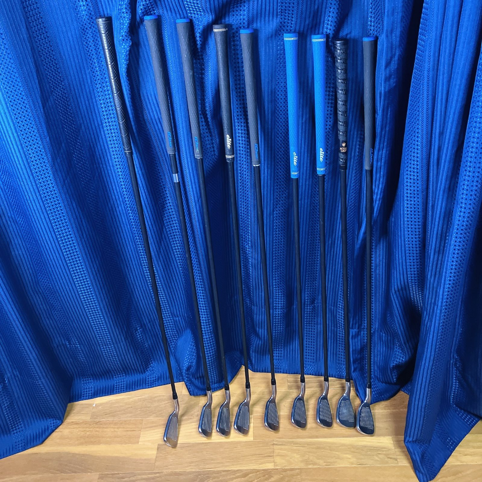 TaylorMade 360 XD アイアンセット 4〜9 P S A 9本 スチールシャフト 使用感あり