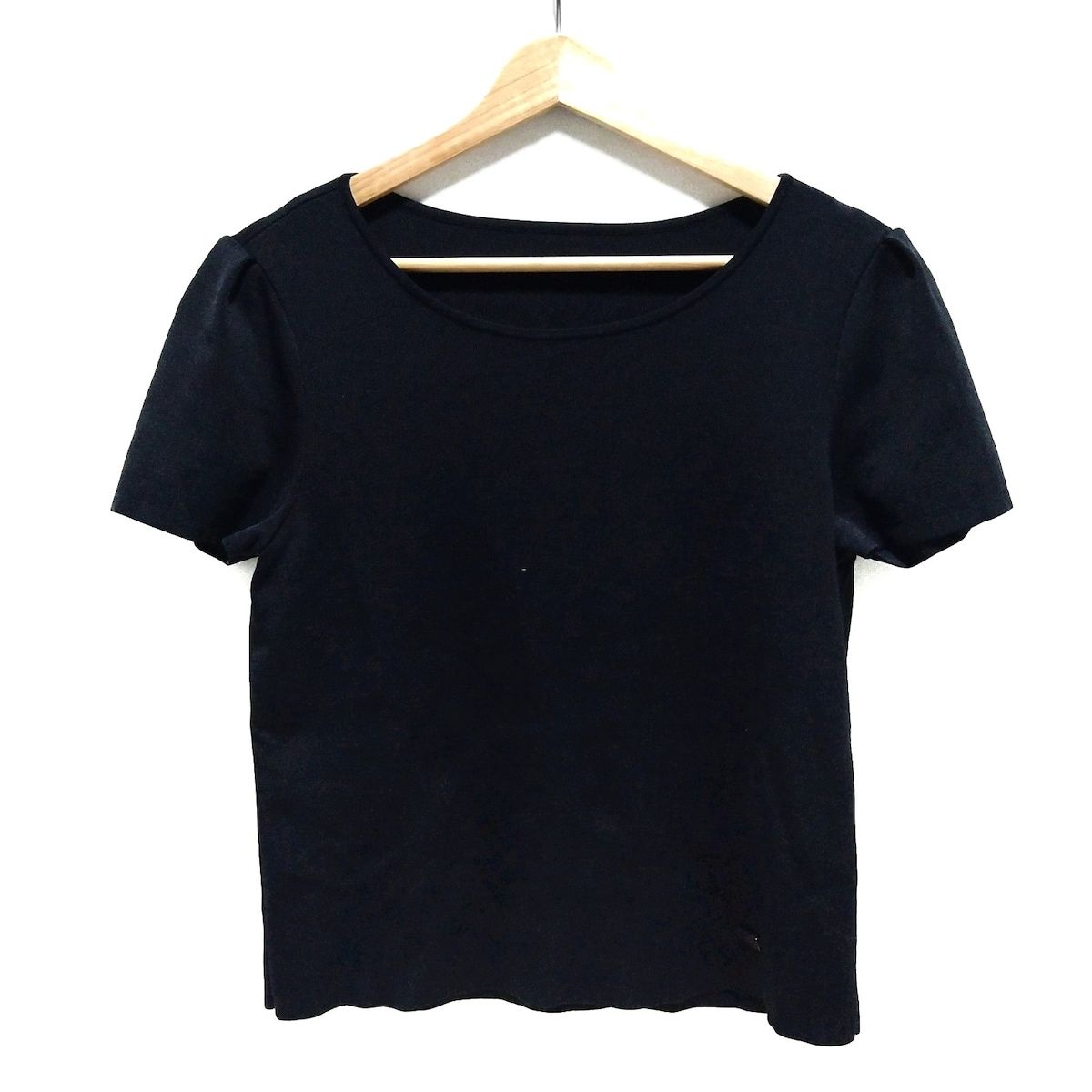 FOXEY(フォクシー) 半袖Tシャツ サイズ42 L レディース美品 - 41457 黒  