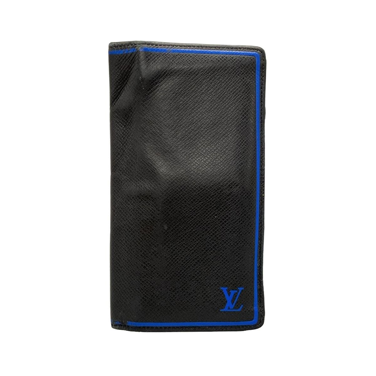 LOUIS VUITTON ルイヴィトン 長財布 タイガ ポルトフォイユブラザ M63300 ノワール レザー 牛革