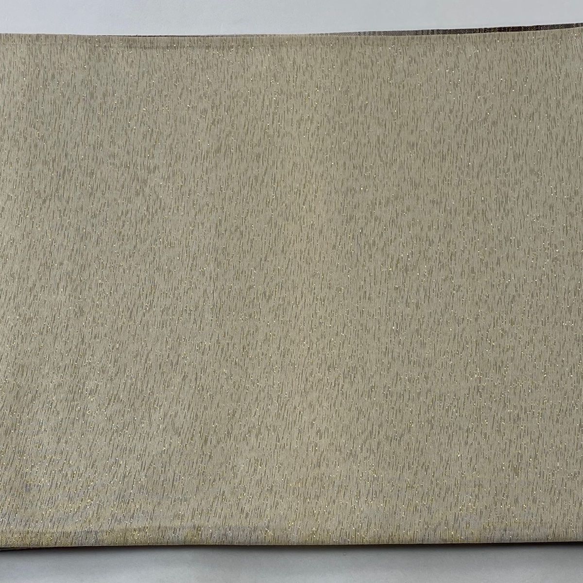美品　袋帯　正絹　お太鼓柄　金糸　うぐいす　ベージュ　茶　組紐織　縦縞 袋帯 美品 秀品 観世水 縞 金糸 金通し 灰色 お太鼓柄 正絹