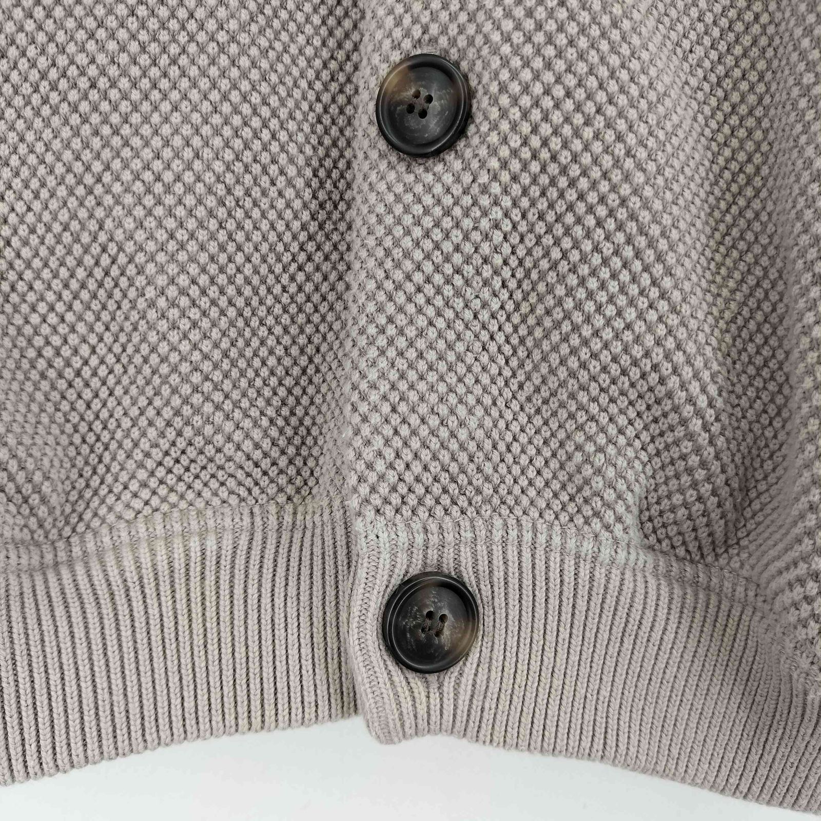 crepuscule クレプスキュール 18AW 鹿の子編みニットカーディガン クレプスキュール crepuscule 18AW Moss Stitch Cardigan 鹿の子
