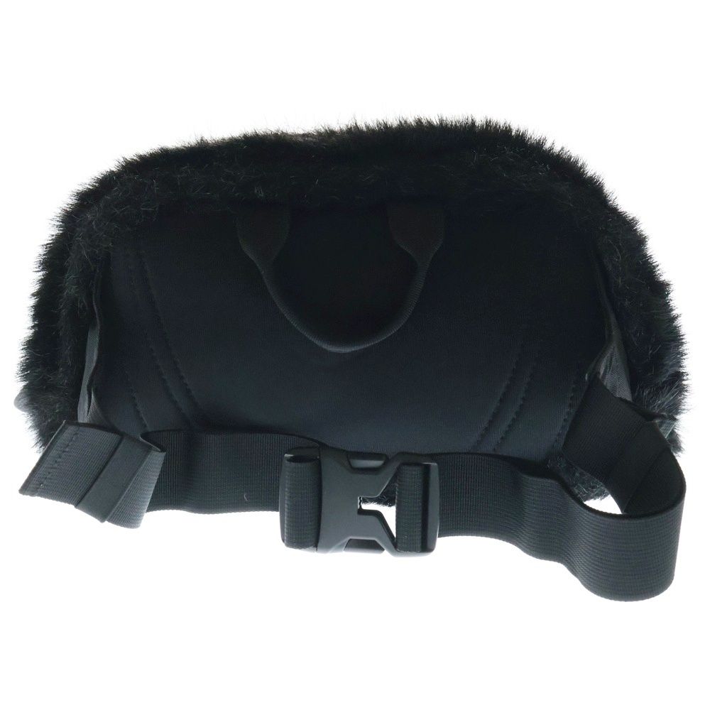 SUPREME シュプリーム ×THE NORTH FACE 20AW FAUX FUR WAIST BAG ザ ノース フェイス フェイク ファー ウエストバック ブラック NF0A5G87