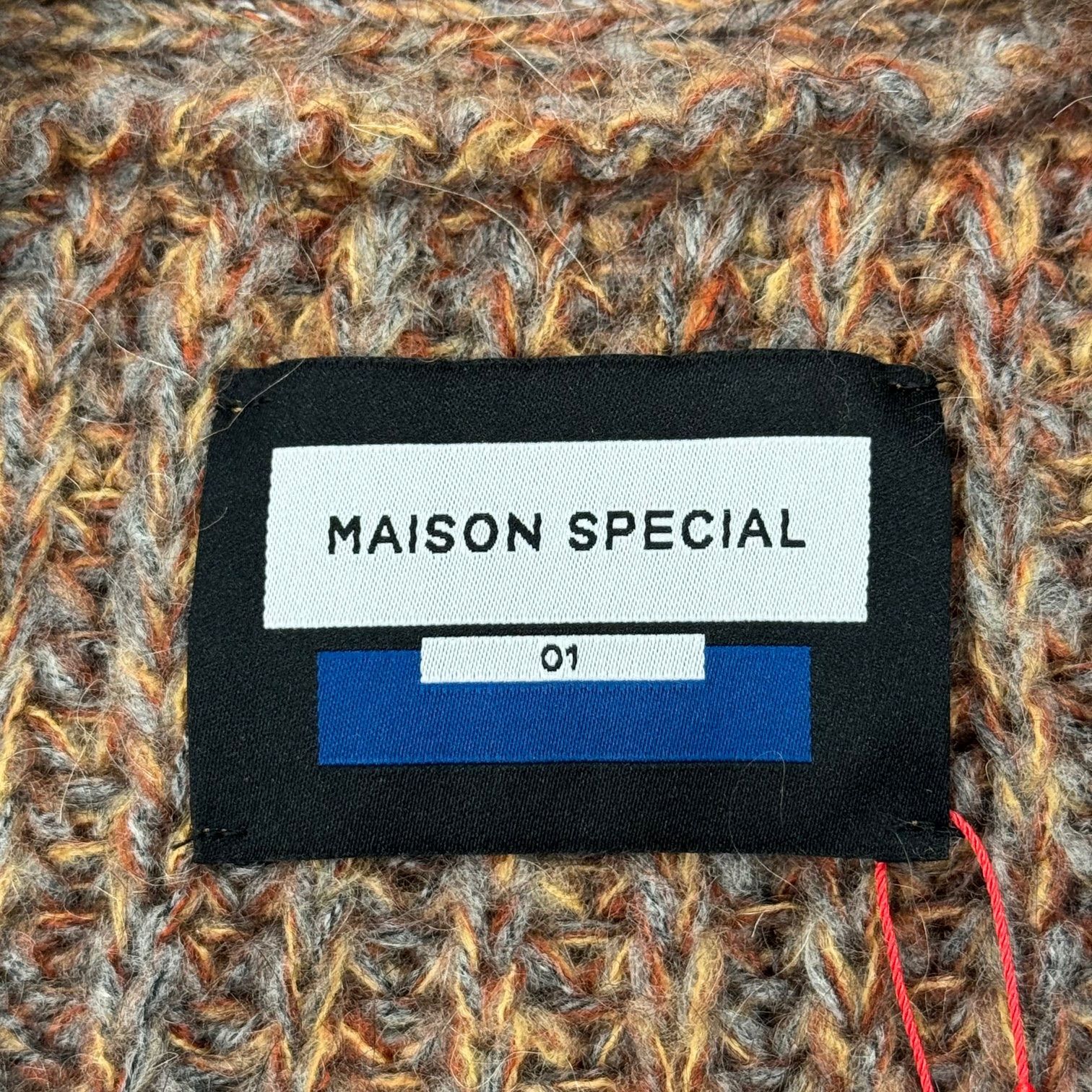 参考上代26400円 未使用品 MAISON SPECIAL Mourine Brushed Kid Mohair 