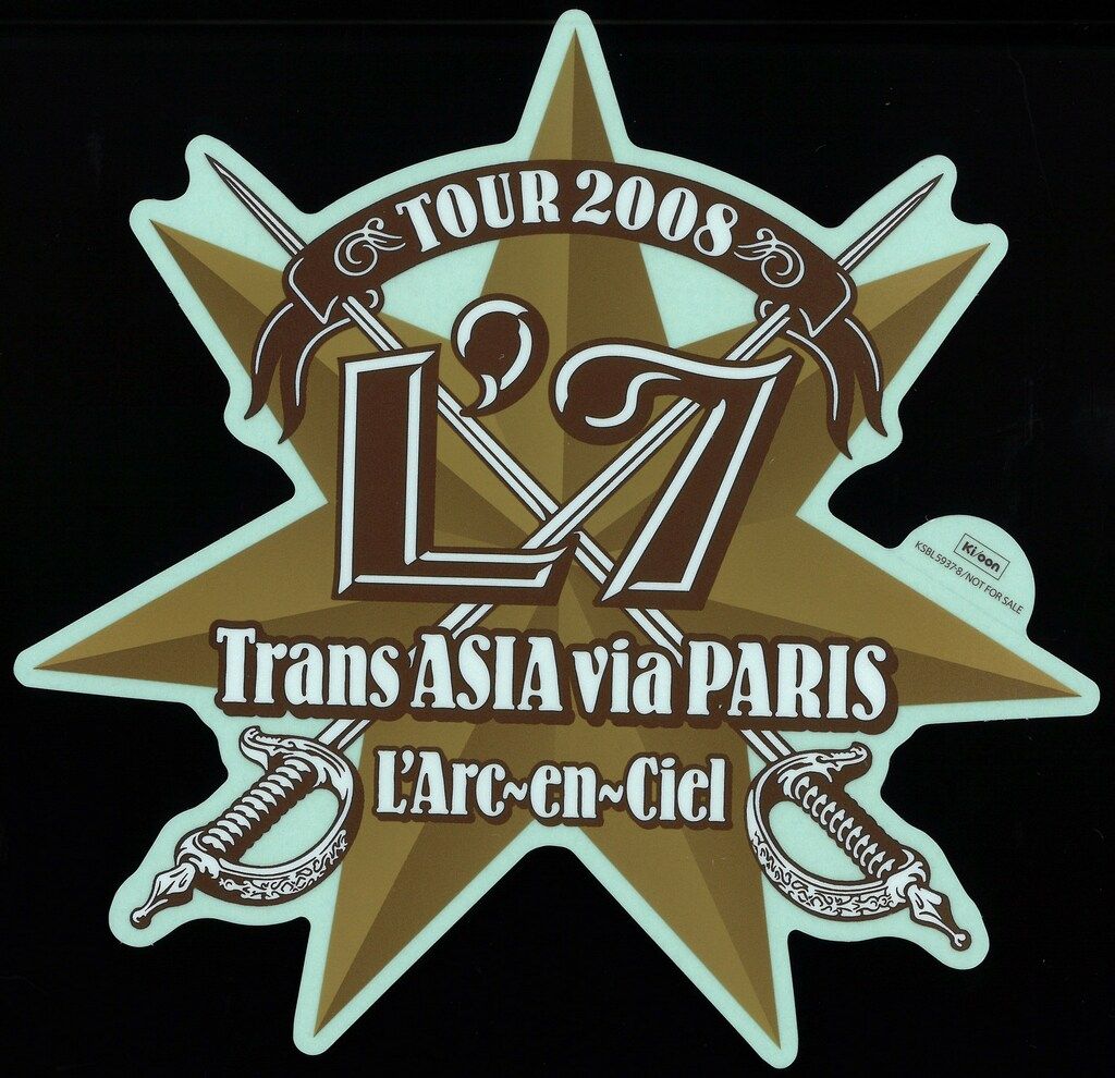 L'Arc～en～Ciel 初回限定盤(2DVD) TOUR 2008 L'7 ～Trans ASIA