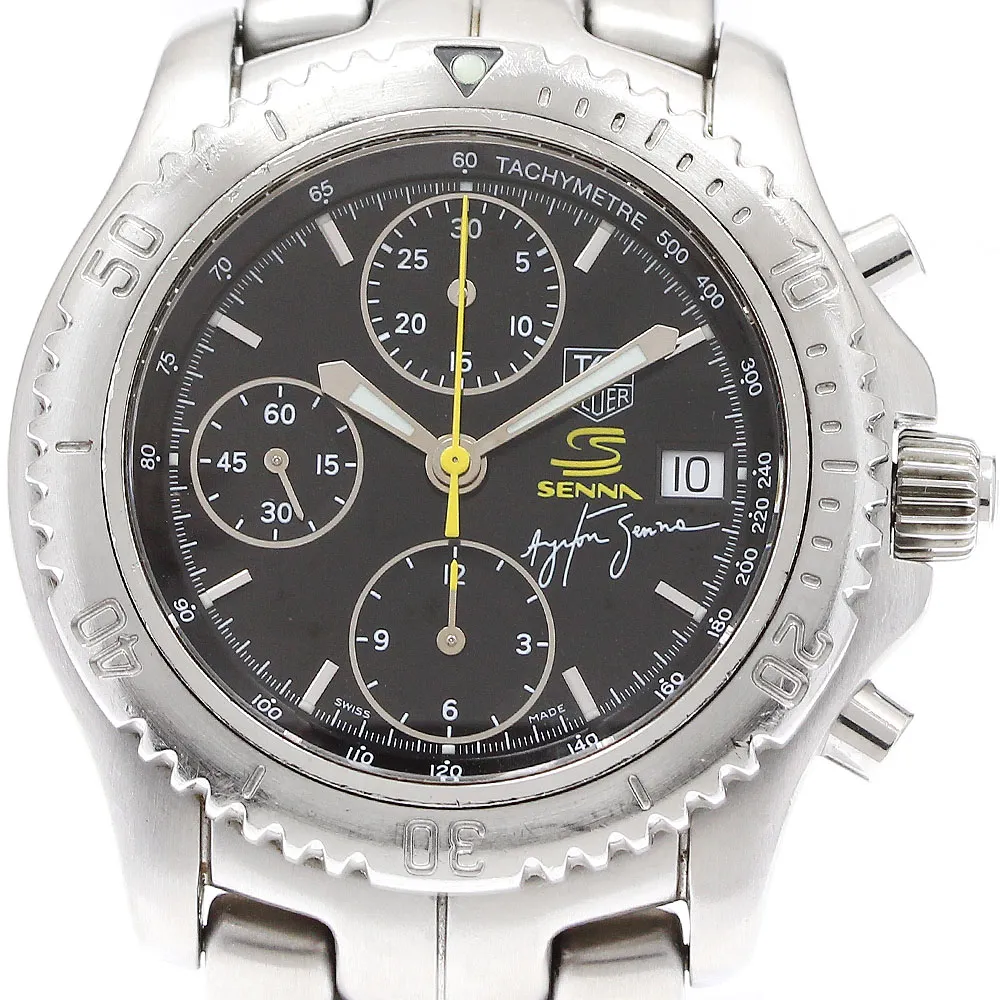 TAGHEUER タグホイヤー 腕時計　セナモデル　片山右京　アイルトンセナ Yahoo!オークション - 中古タグホイヤー アイルトンセナ 片山 右京モデ
