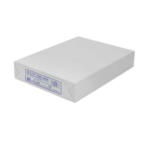 再生PPC用紙100W B5 1箱5冊【王子製紙】