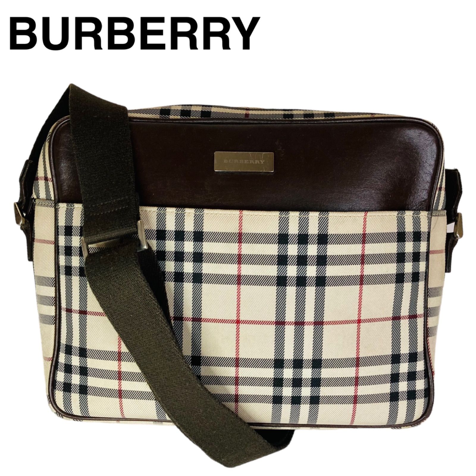 送料込☆BURBERRY☆バーバリー☆ショルダーバッグ☆斜め掛けバッグ 