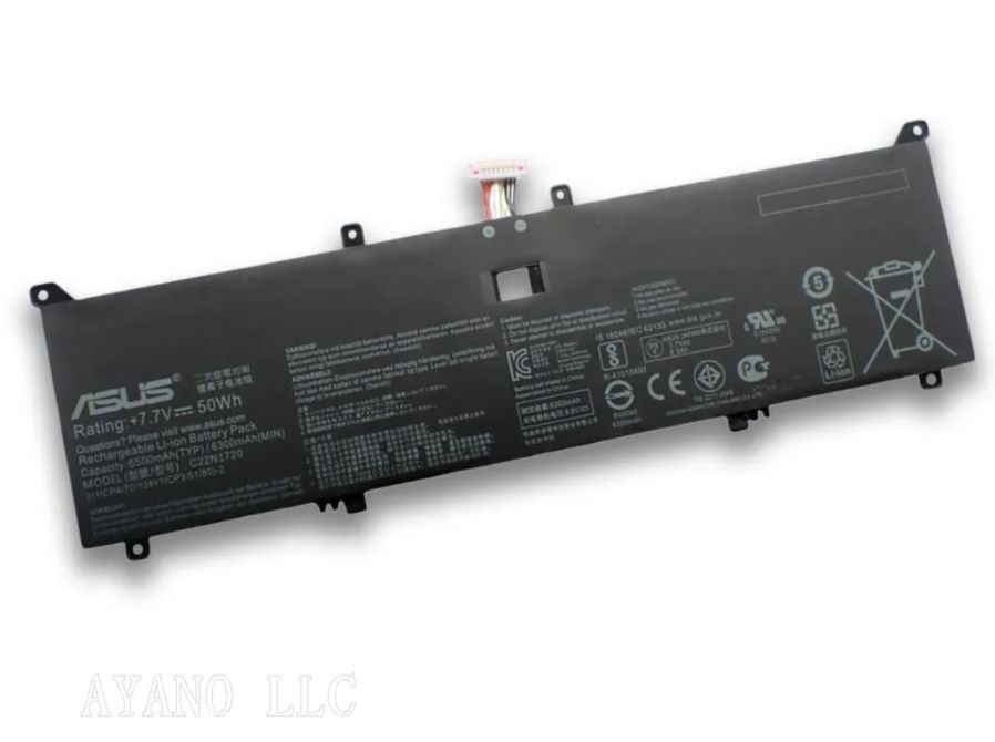 Asus エイスース ZenBook S UX391UA 純正 交換用内蔵バッテリー C22N1720