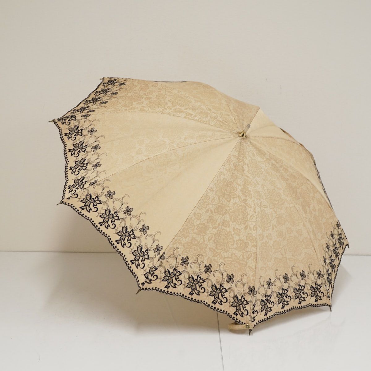 晴雨兼用傘 前原光榮商店 USED品 UV 紫外線対策 寒竹手元 日本製