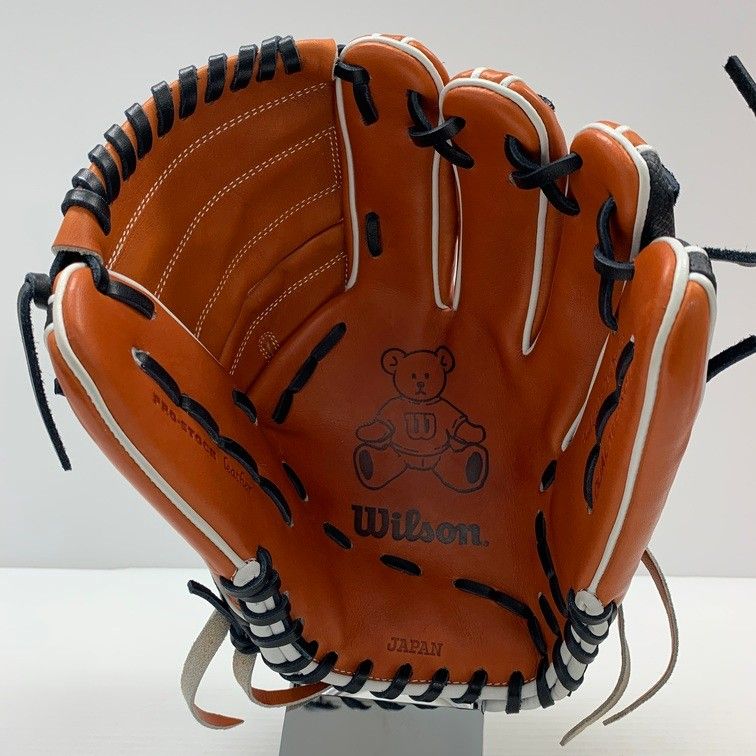 wilson - 中古品 ウィルソン Wilson ウィルソンベア 軟式 内野手オーダー用グローブ RG33 5807 中古品 ウィルソン Wilson ウィルソンベア 軟式 内野手オーダー