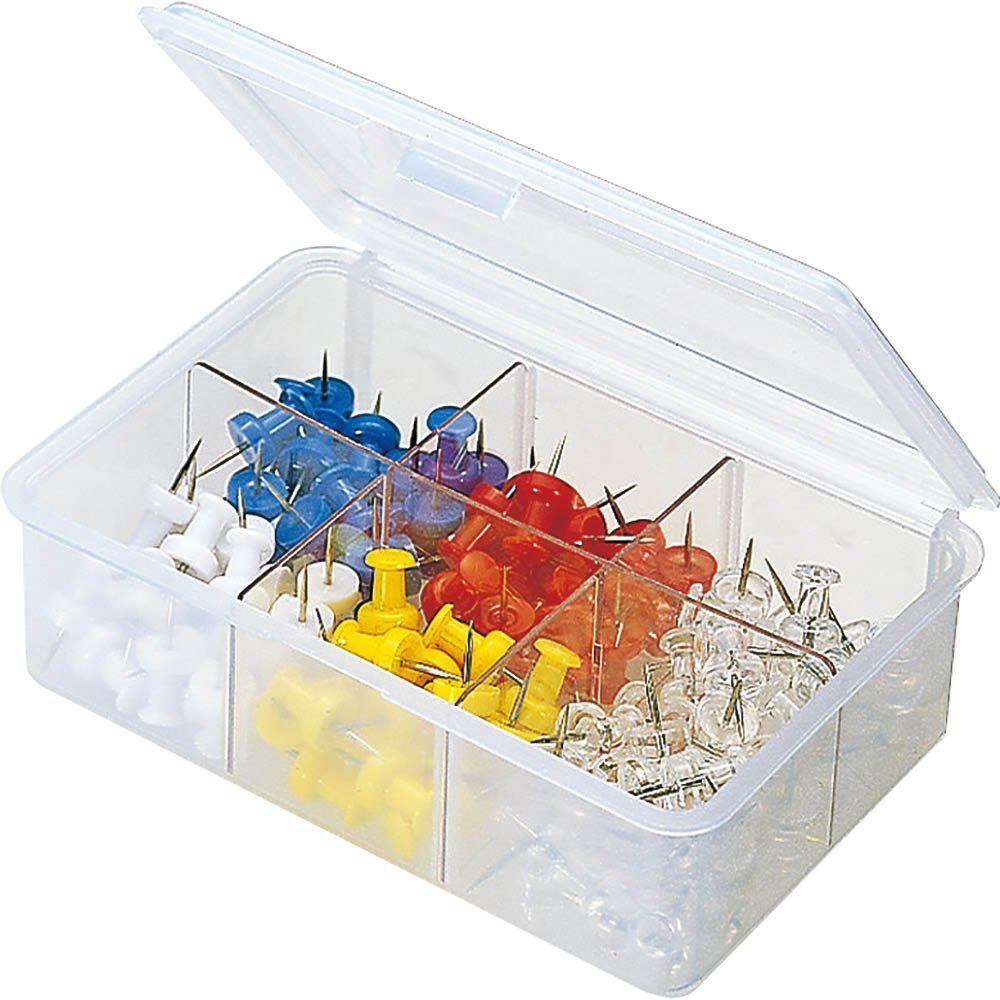 まとめ買い コクヨ プラスチック画鋲 ダルマタイプ 120本入り 5色セット カヒ-S20 ×3セット