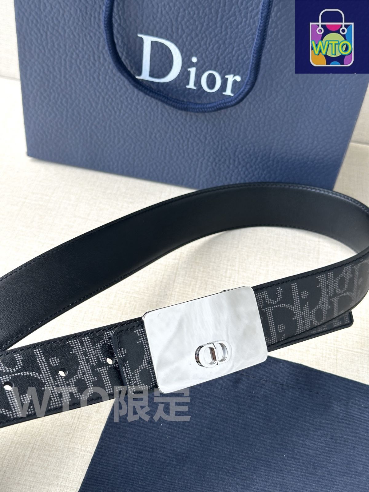今日特価】Dior CD Icon メタルベルトバックル - メルカリ
