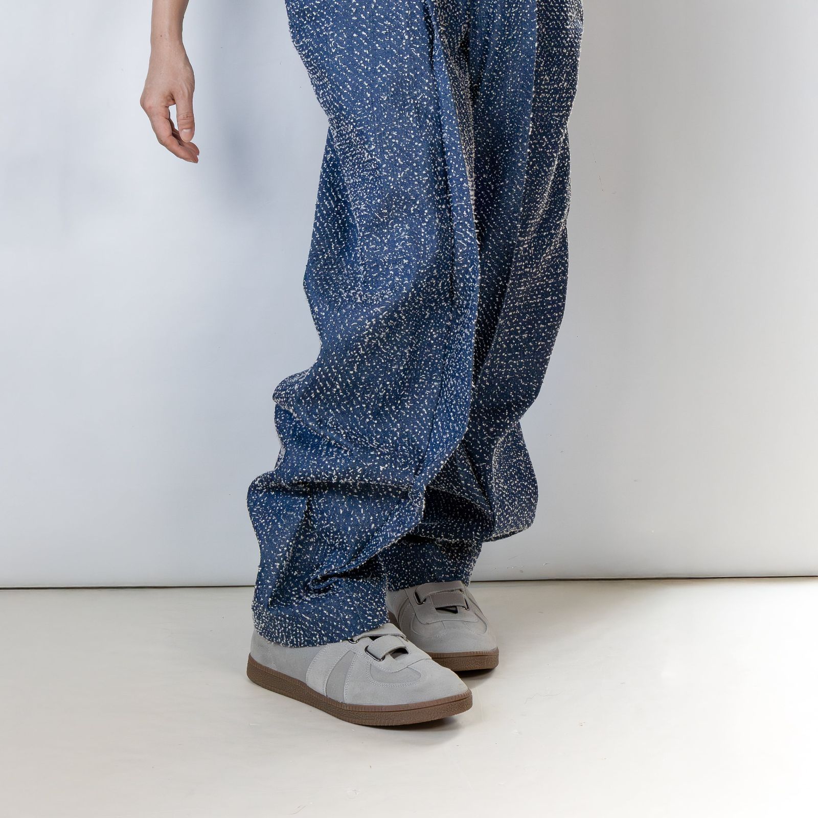 RANDY 25AW GRAVITY (BLUE) デニムパンツ ジーンズ ワイドパンツ