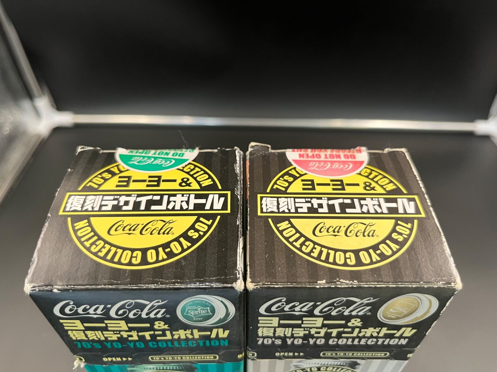 未開封】コカ・コーラ 70'sヨーヨー＆復刻デザインボトル