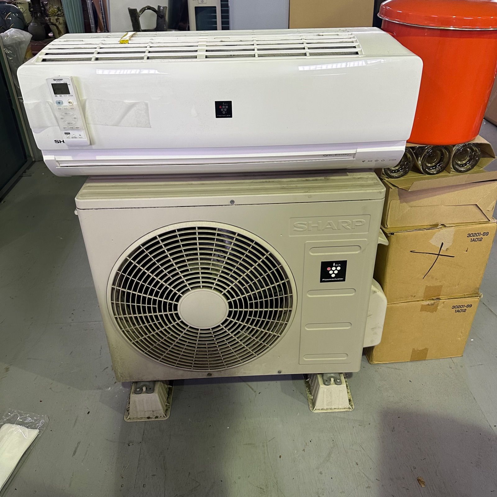 2018年製】SHARPルームエアコンAY-H22S-W