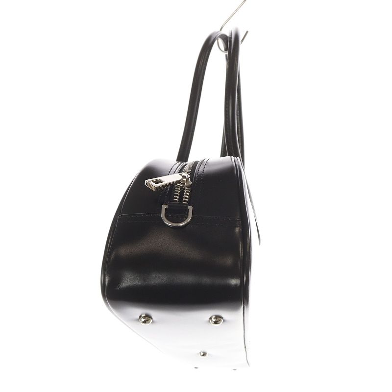 FOTTSFOTTS レザーハンドバッグブラック