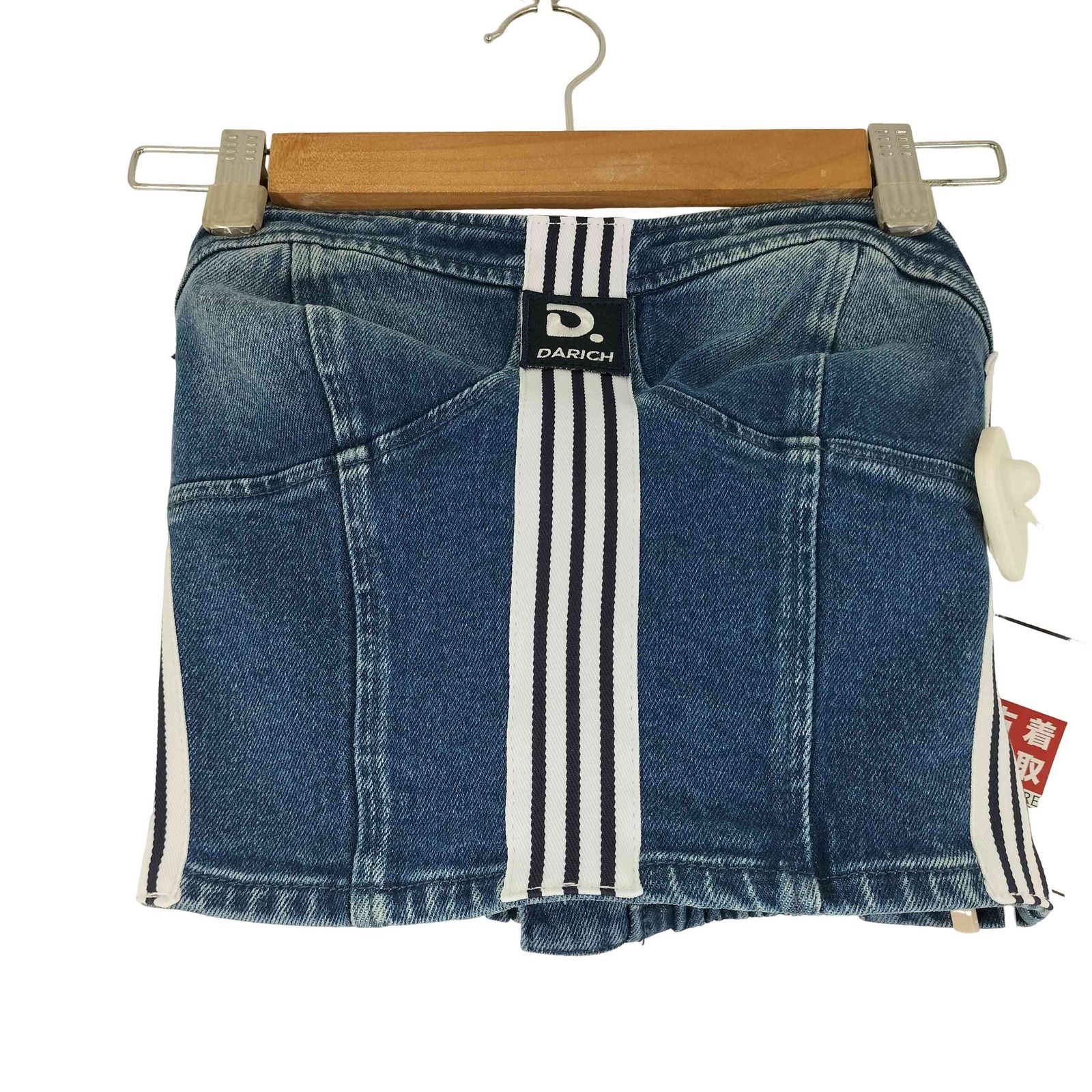 Darich リメイクライクデニムベアトップ 新品未使用タグ付き リメイクライクデニムベアトップ（その他トップス）｜Darich