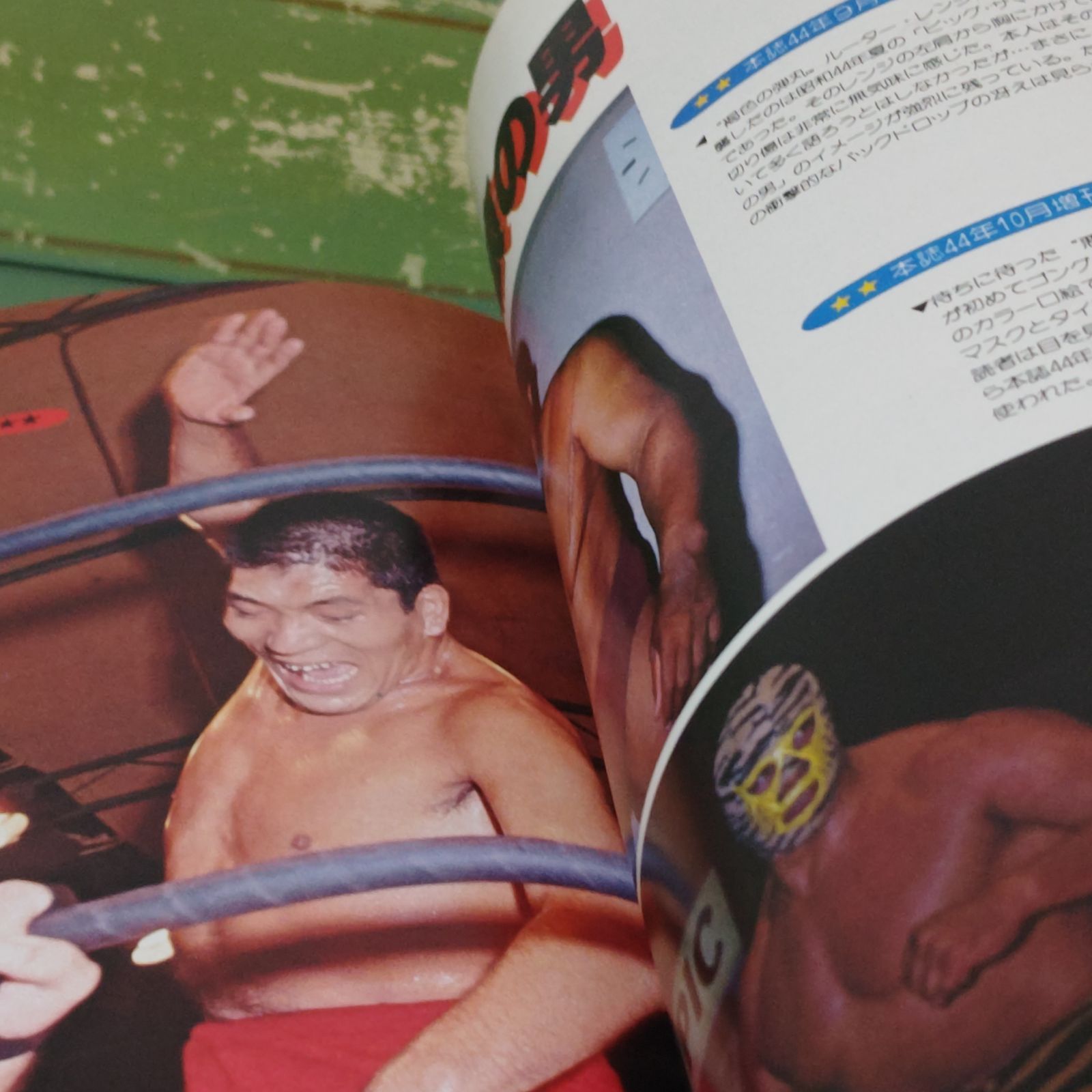 ■衝撃・ゴング創刊14周年記念出版■保存版プロレス写真集■昭和57年発行記念出版