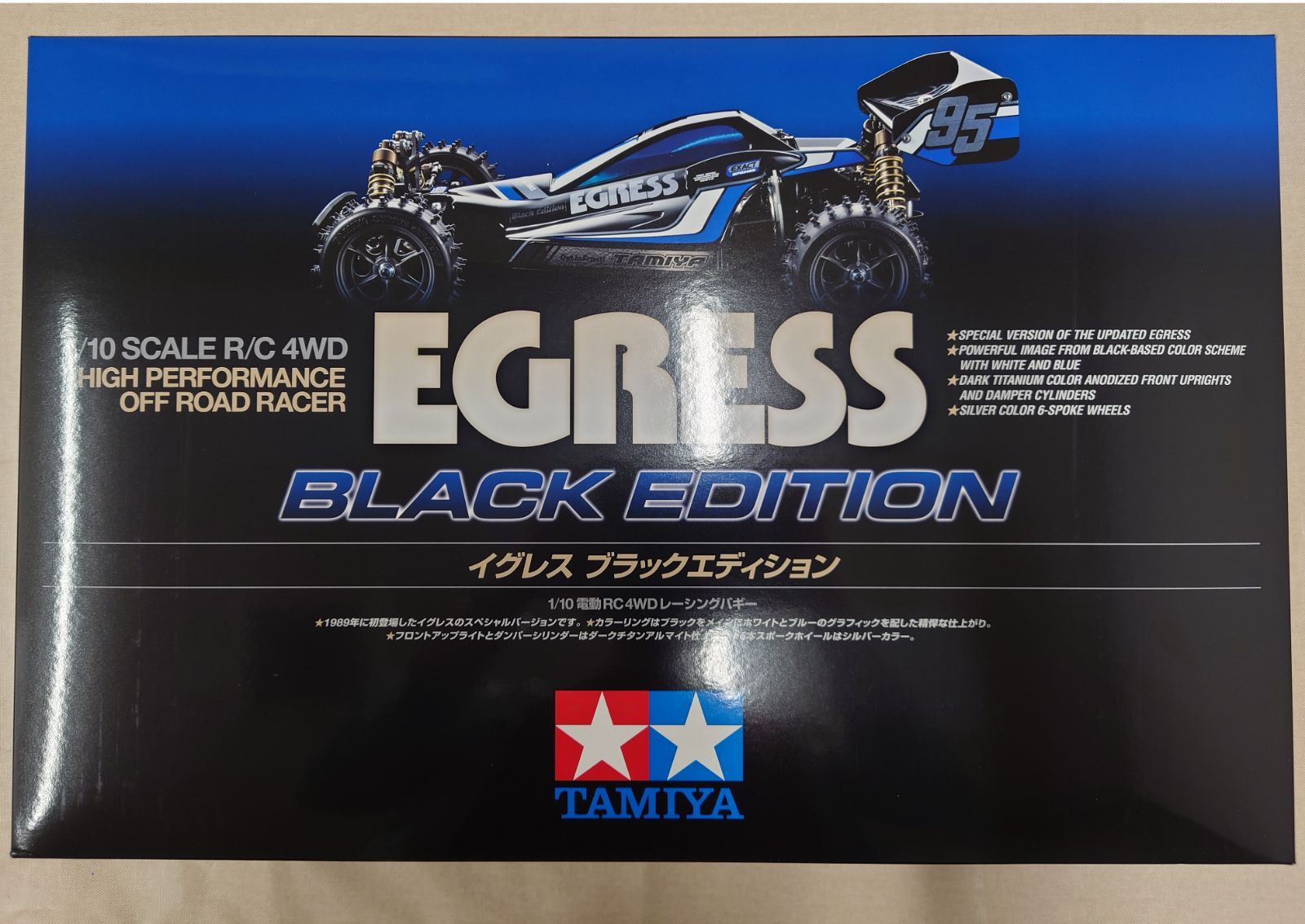 新品未組立品】タミヤ 1/10RC イグレス ブラックエディション 47489