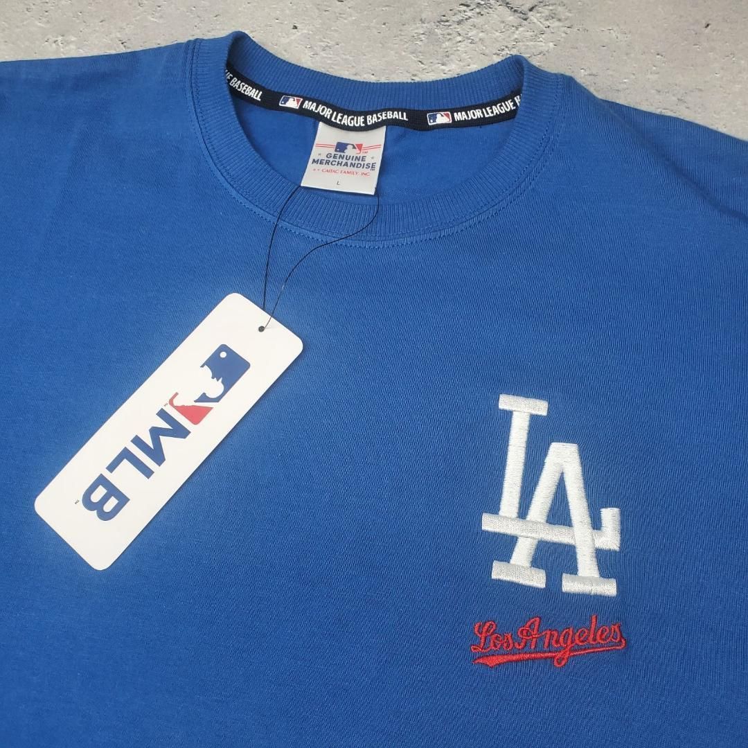 新品 MLB公認 ロサンゼルスドジャース Tシャツ 半袖 L 大谷翔平