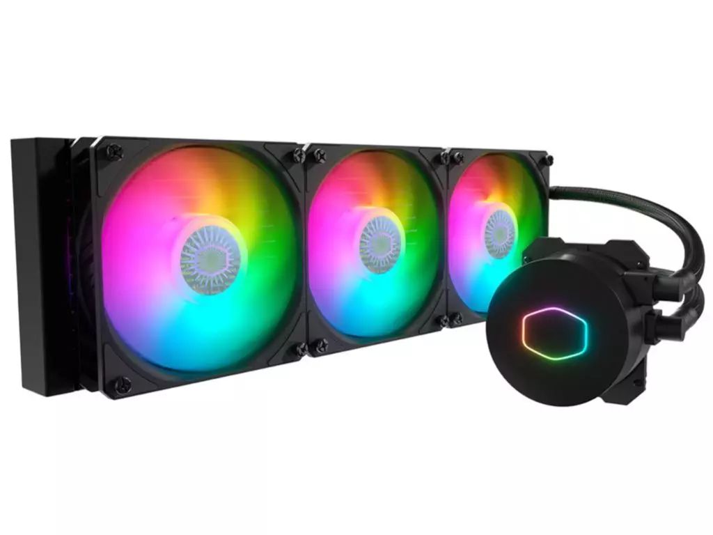 [Used] PC Hard COOLER MASTER Water Cooled CPU Cooler MasterLiquid ML360L V2 ARGB [MLW-D36M-A18PA-R2]