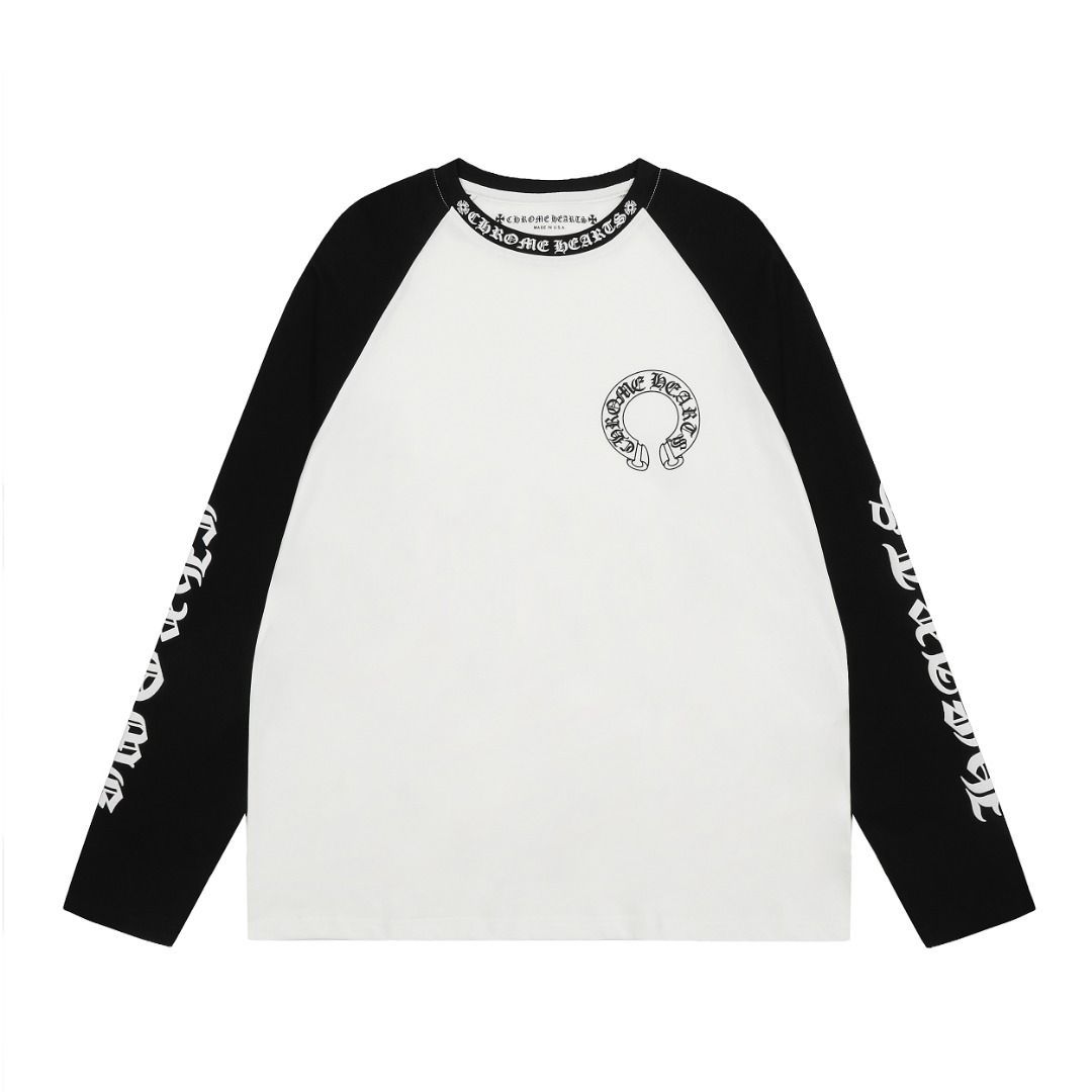 Chrome Hearts クロムハーツ 長袖 Ｔシャツ パーカー メンズ レディース スウェット 春着 秋着 カジュアル ブラック