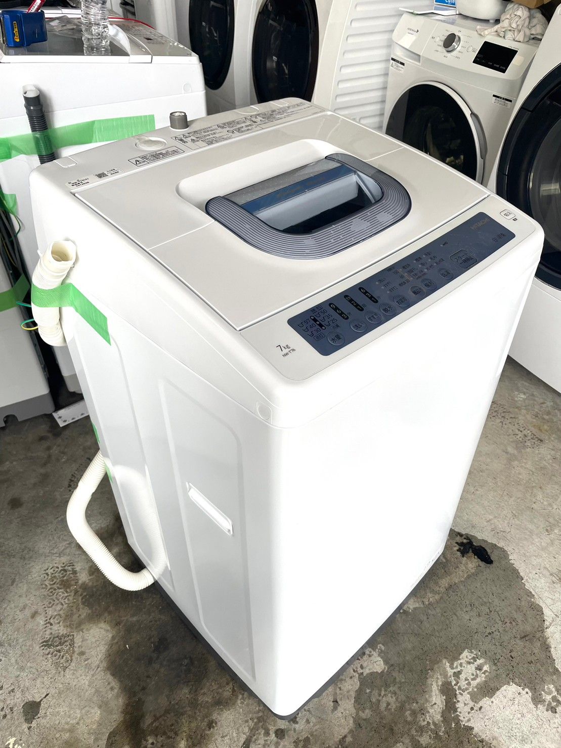 S49 HITACHI 7kg全自動洗濯機 BW-7TV 2015