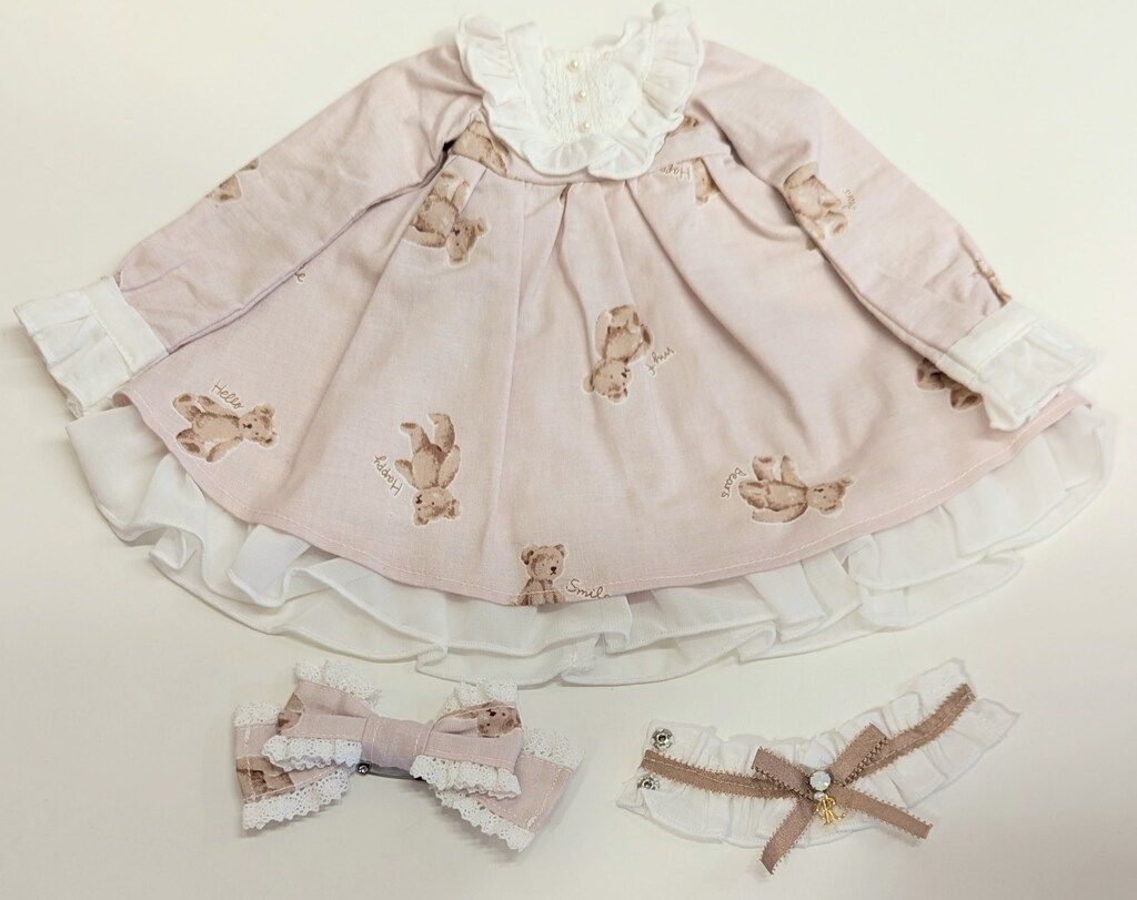Ronshuka Couture MDD フリルヨークワンピースセット テディベアー