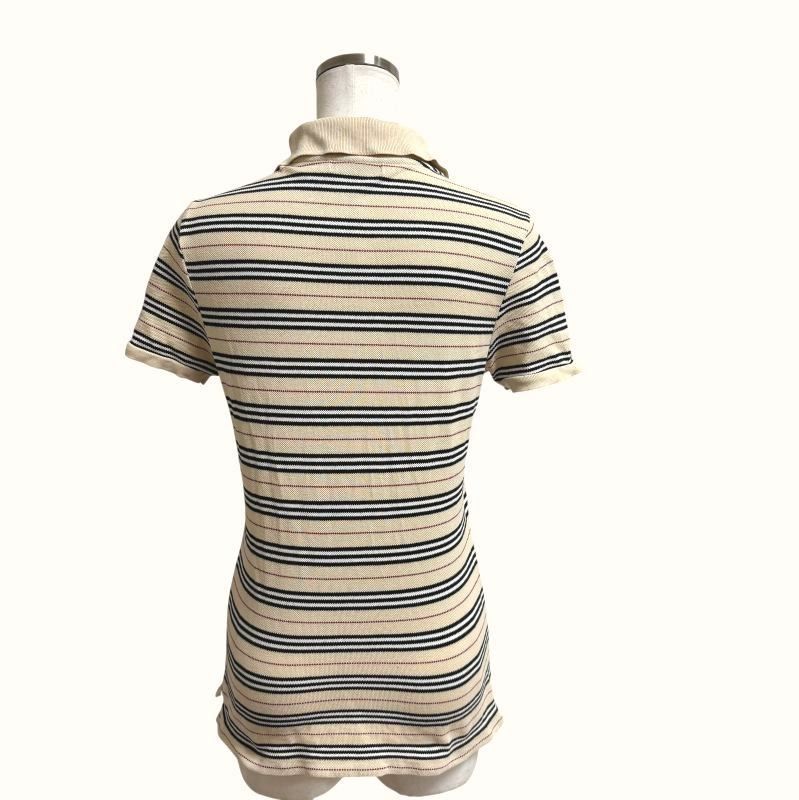 未使用★バーバリーブリット ポロシャツ 半袖 メガチェック ノバチェック バーバリー ポロシャツ M レディース Burberry ノバチェック 半袖