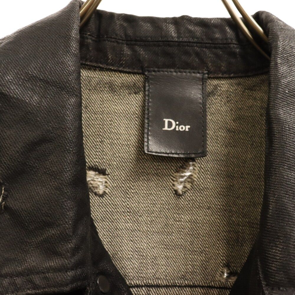 Dior HOMME (ディオールオム) 04SS Strip期 Destroy Denim Jacket