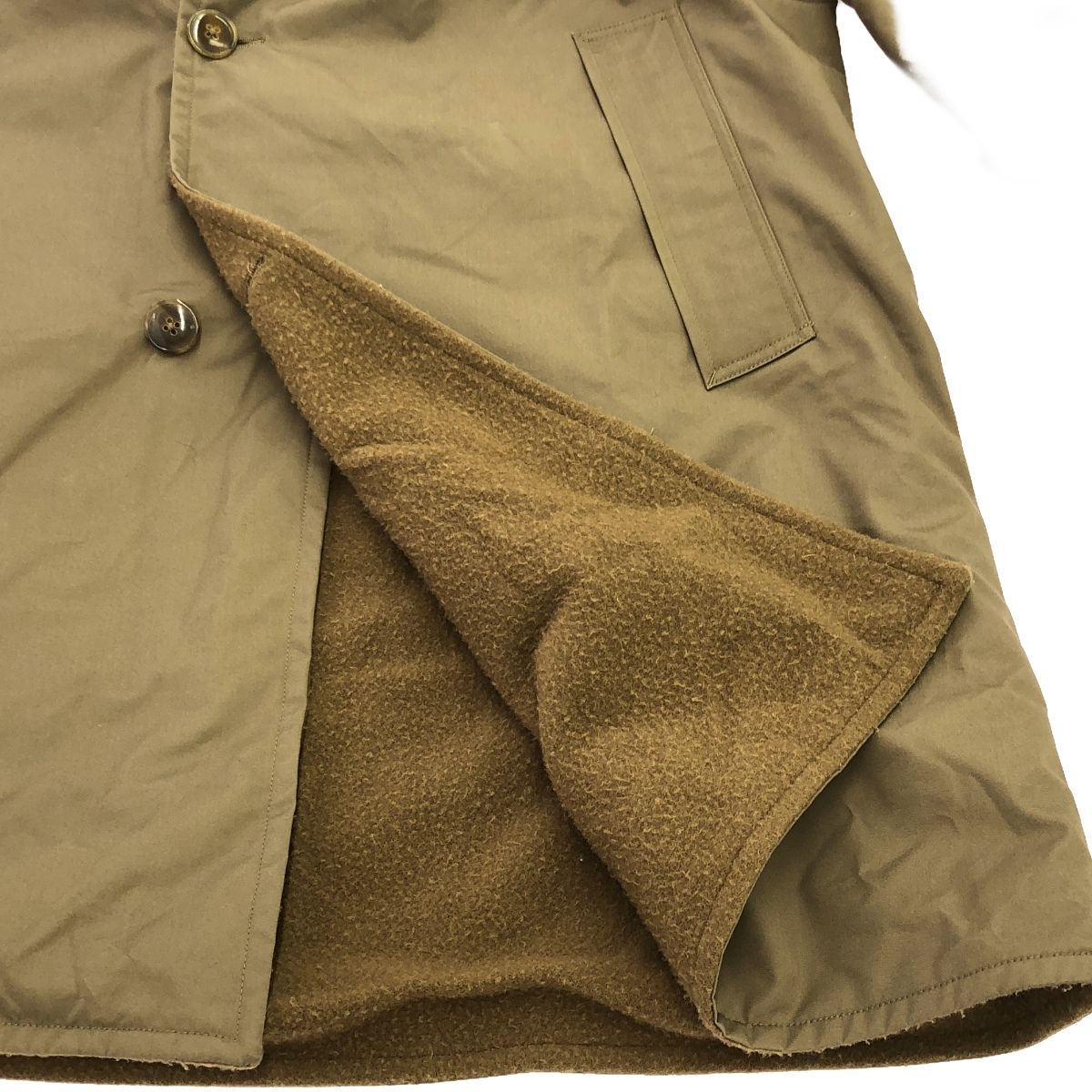 COMOLI コモリ 15AW ナッピングウールフーデッドコート 15F-04003