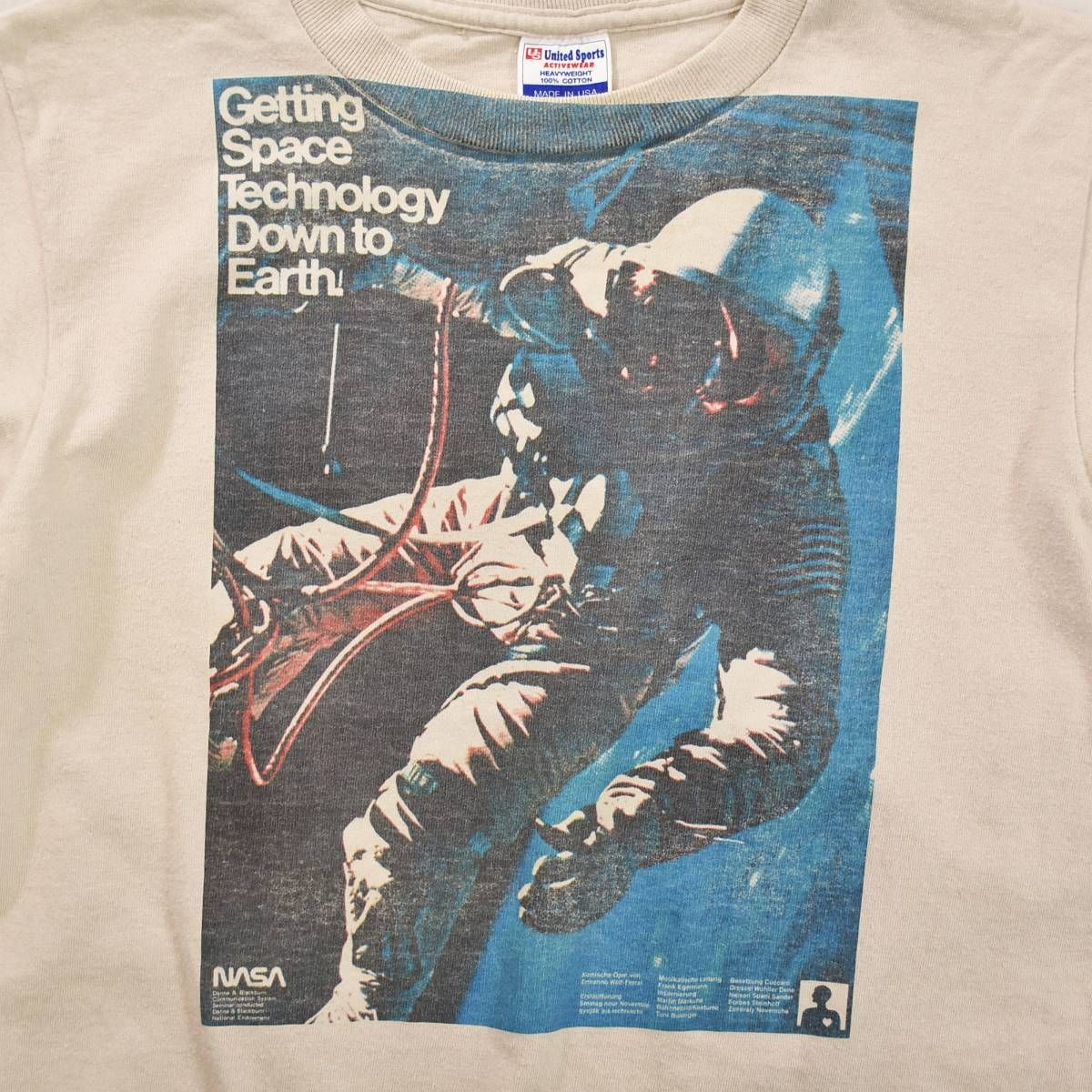 90s 00s ヴィンテージ USA製 ユナイテッドスポーツ UNITED SPORTS NASA 