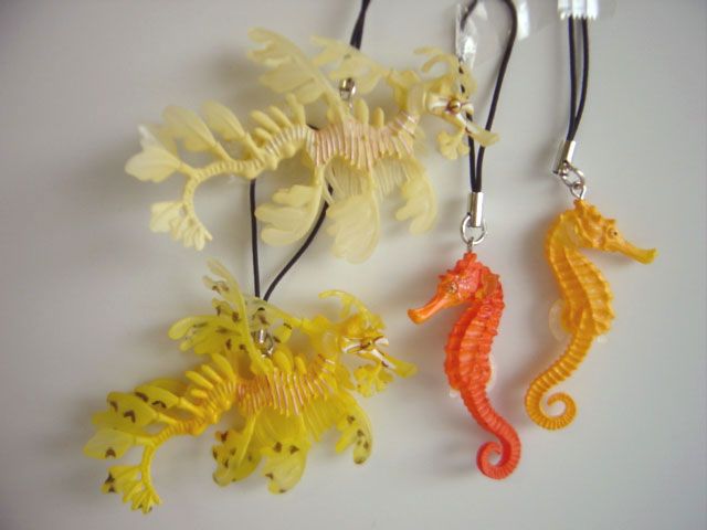 ♯Hzi21JJネイチャータツノオトシゴストラップマグネット8種