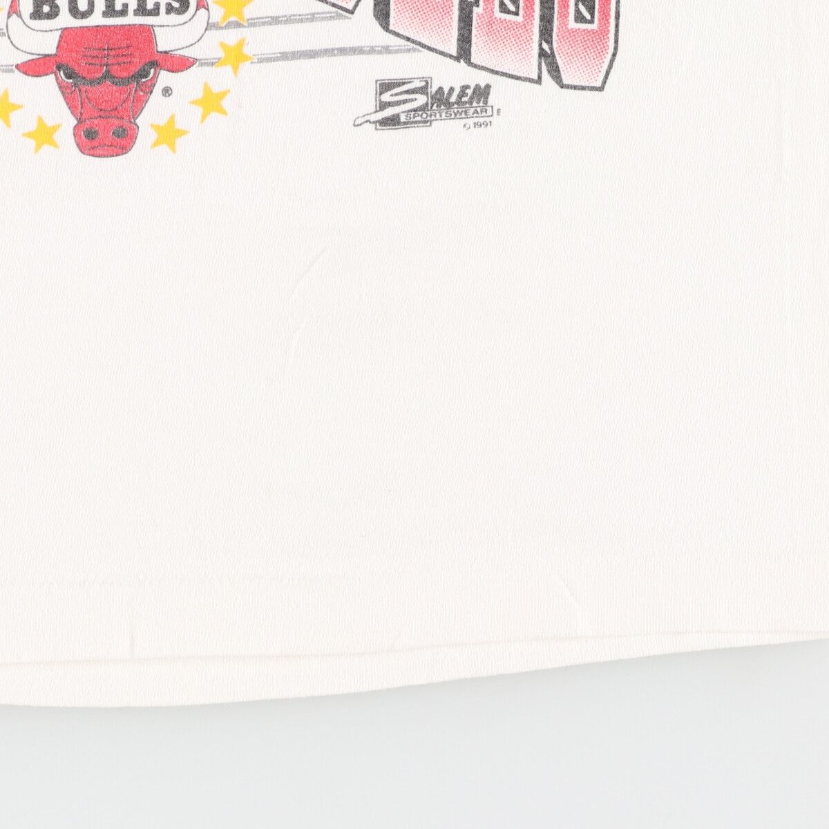 90年代 SALEM SPRTSWEAR NBA CHICAGOBULLS シカゴブルズ スポーツプリントTシャツ USA製 メンズXL ヴィンテージ /eaa322367