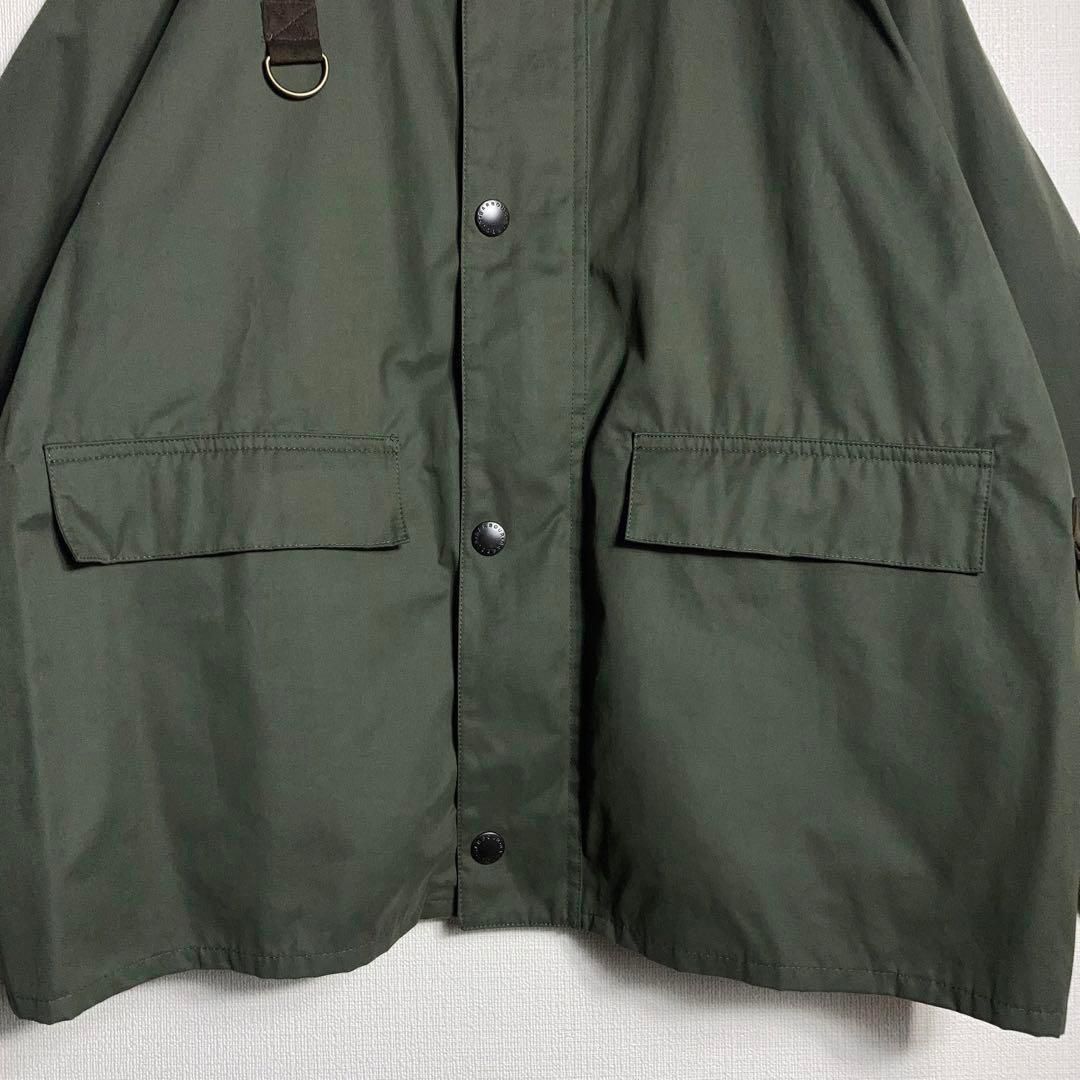 美品】バブアー スペイノンオイルジャケット 襟コーデュロイ