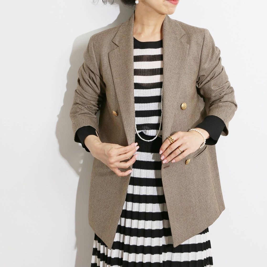 IENA LA BOUCLE (イエナラブークル) ハウンドトゥーステーラード