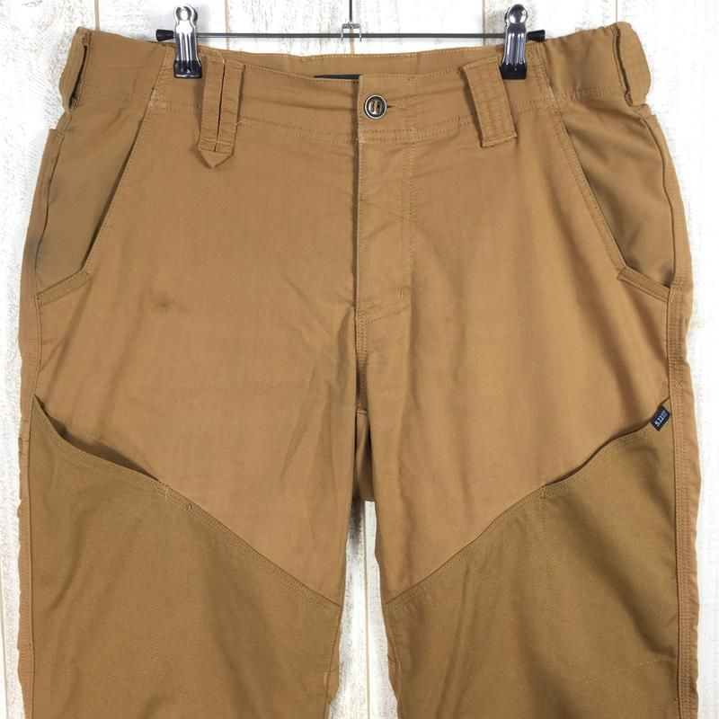 【Men's 34-32 ブラウン系】 5.11 Tactical ( ファイブイレブン タクティカル ) ストーンカッター パンツ Stonecutter Pant 74447 International Men's Brown Duck コットン