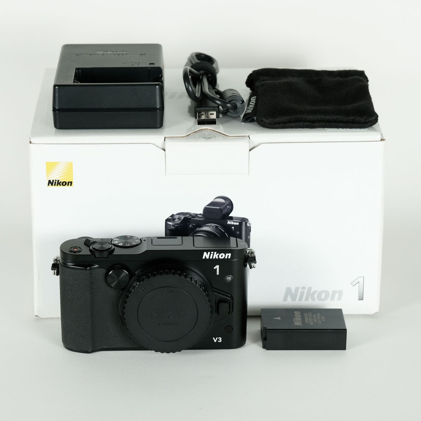■極上品■ Nikon Nikon 1 V3 ボディ Amazon | Nikon ミラーレス一眼Nikon 1 V3 ボディ ブラック
