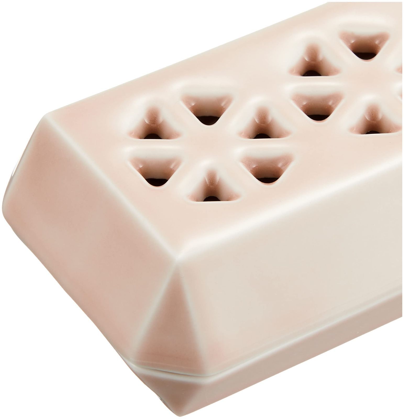 商品 線香立て 横置き 寝かせる線香皿 おしゃれ な お香立て 仏具 線香置き せんこうたて仏壇用 有田焼 香炉 の 香皿 インセンスホルダー 北欧インテリア にも 清流 小 和ピンク 50x130x30 mm 国産 サンメニー