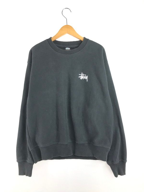 ❗️期間限定SALE❗️ステューシー ベーシック クルー スウェット グレーM ❗️期間限定SALE❗️ステューシー ベーシック クルー