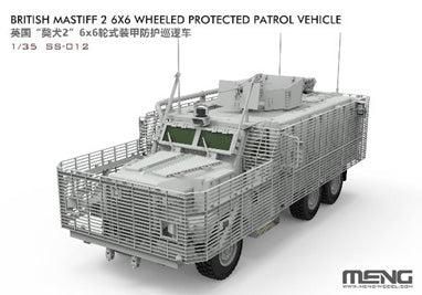 MENG MODEL モンモデル1 35 イギリス マスティフ2 6x6装輪 防護警備車 スケールモデル ミリタリープラモデル 模型