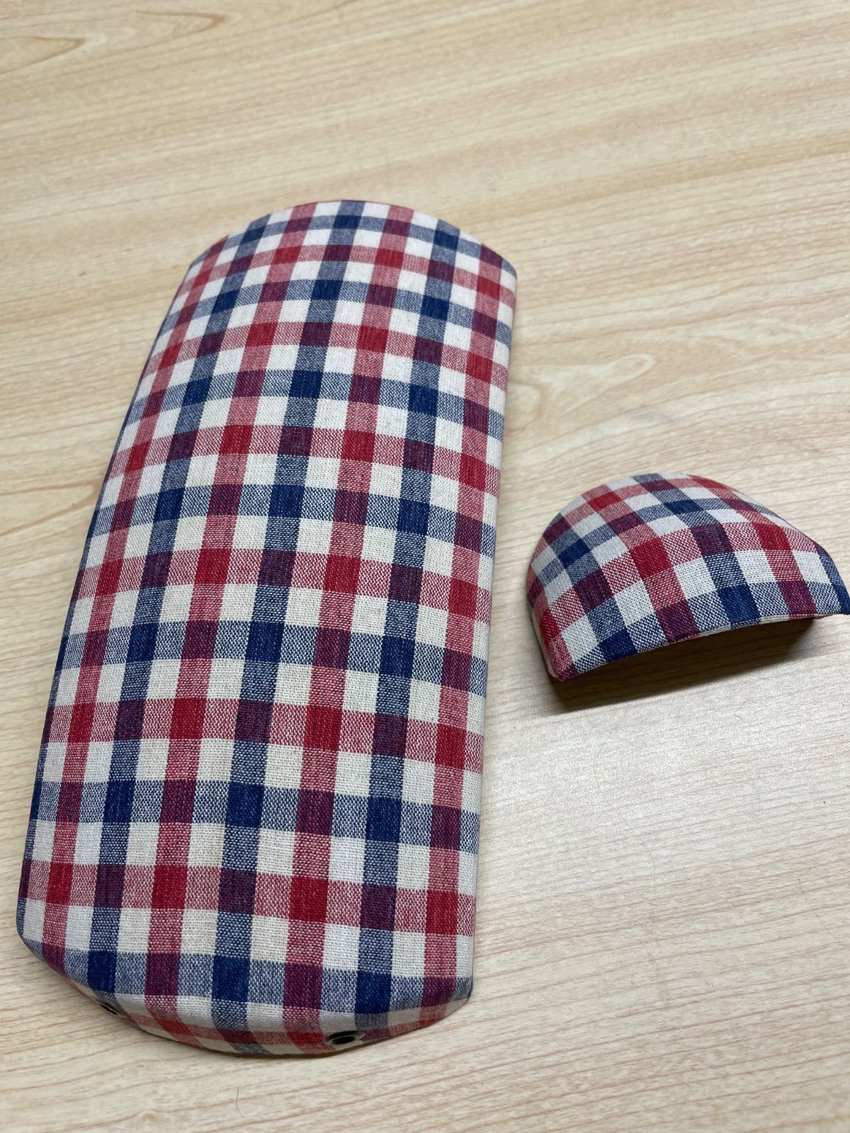 現品限り 津軽三味線用 胴掛け 天神カバー付 チェック柄